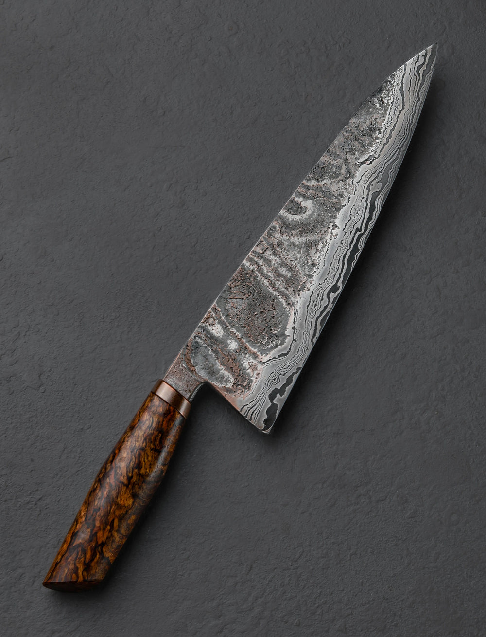 Isal Triado - Spain Chef & Gyuto Mango Copper Chef 215mm