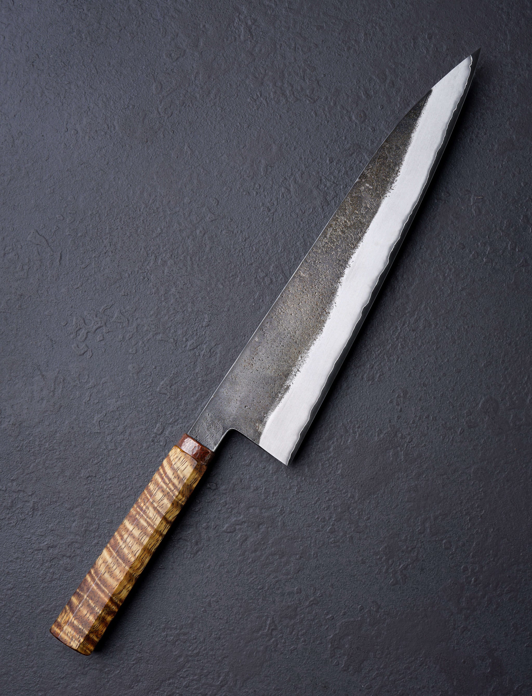 Isal Triado - Spain Chef & Gyuto Olive Copper Gyuto 243mm