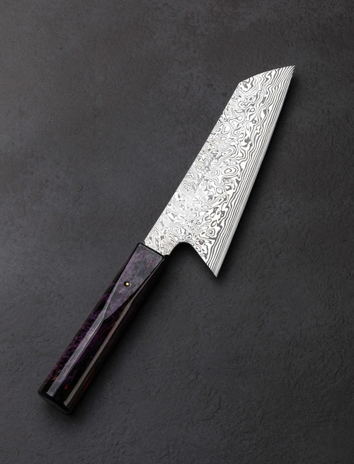 James Oatley - Australia Chef & Gyuto Magenta Flames Gyuto 186mm