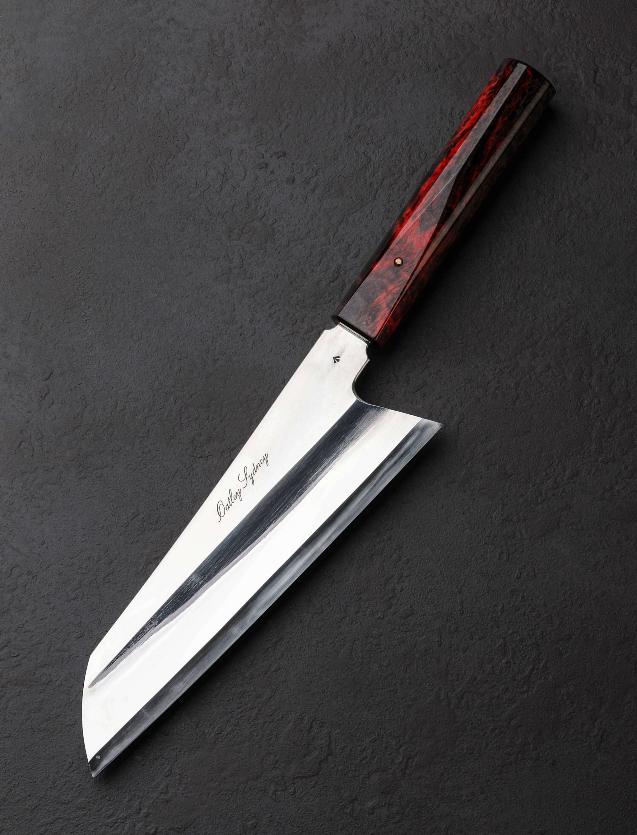 James Oatley - Australia Chef & Gyuto Red Smoke Gyuto 211mm