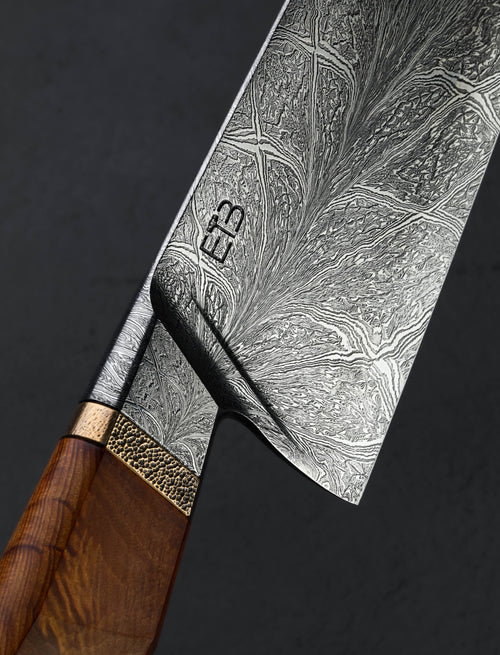 Jason Ellard - Tasmania Chef & Gyuto Brass Solstice Chef 247mm
