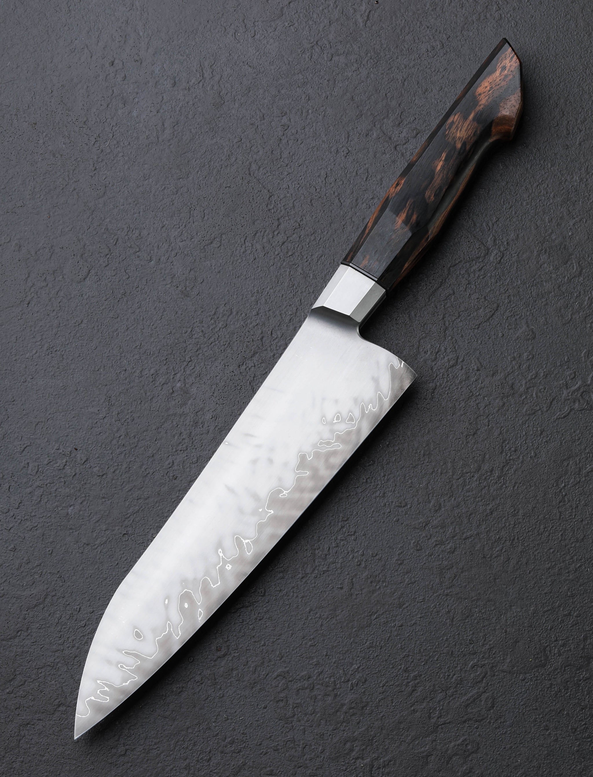 Jason Ellard - Tasmania Chef & Gyuto Ebony Zirconium Gyuto 200mm
