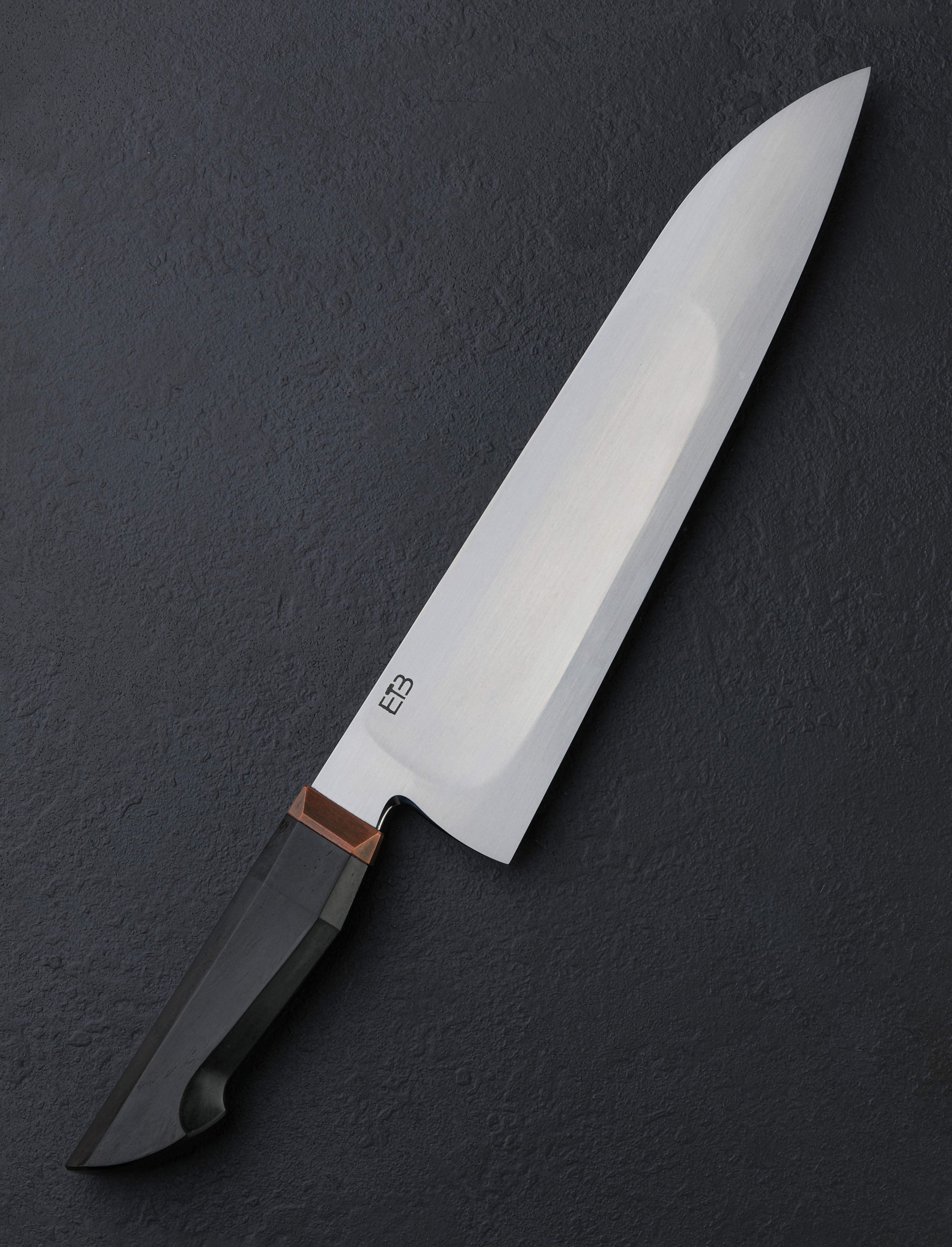 Jason Ellard - Tasmania Chef & Gyuto Ellard Ebony and Copper Gyuto 255mm
