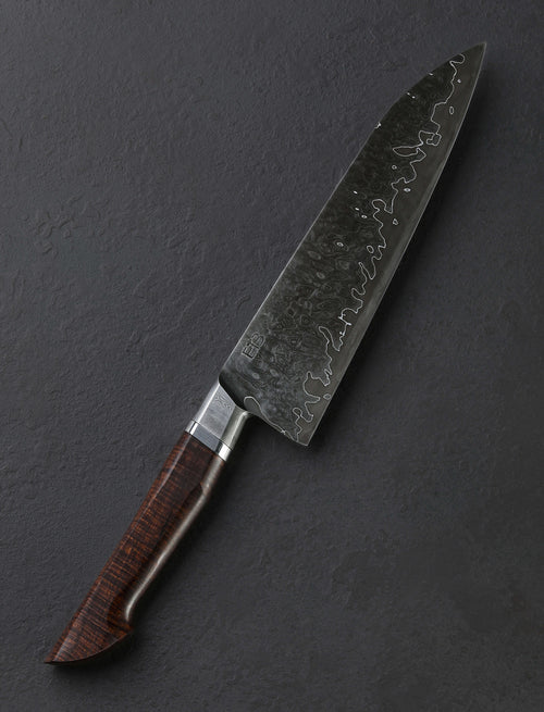 Jason Ellard - Tasmania Chef & Gyuto Gidgee Damascus Chef 205mm