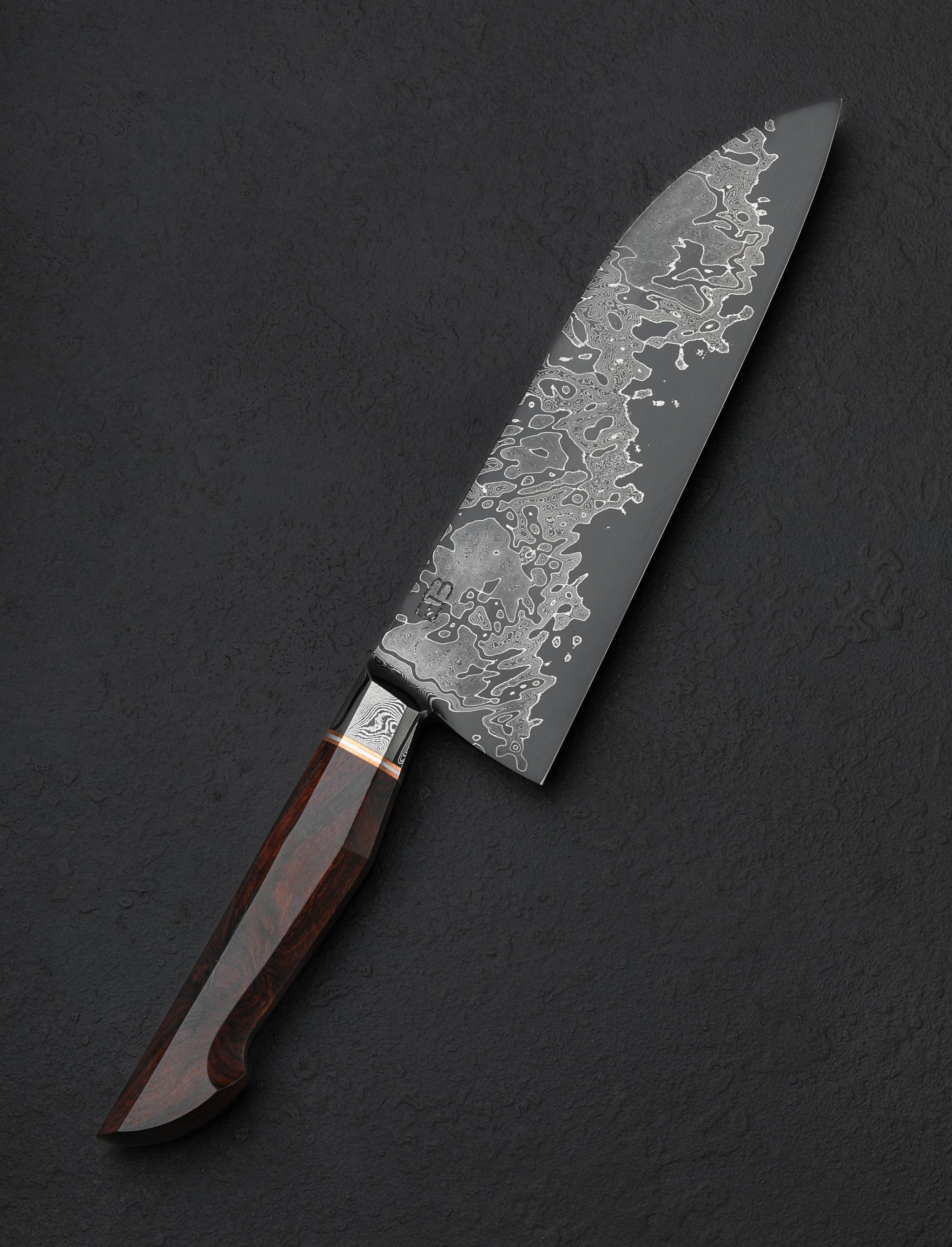 Jason Ellard - Tasmania Chef & Gyuto Ironwood Damascus Gyuto 195mm