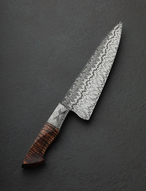 Jayden Simisky - Colorado Chef & Gyuto Richter Koa Chef 205mm