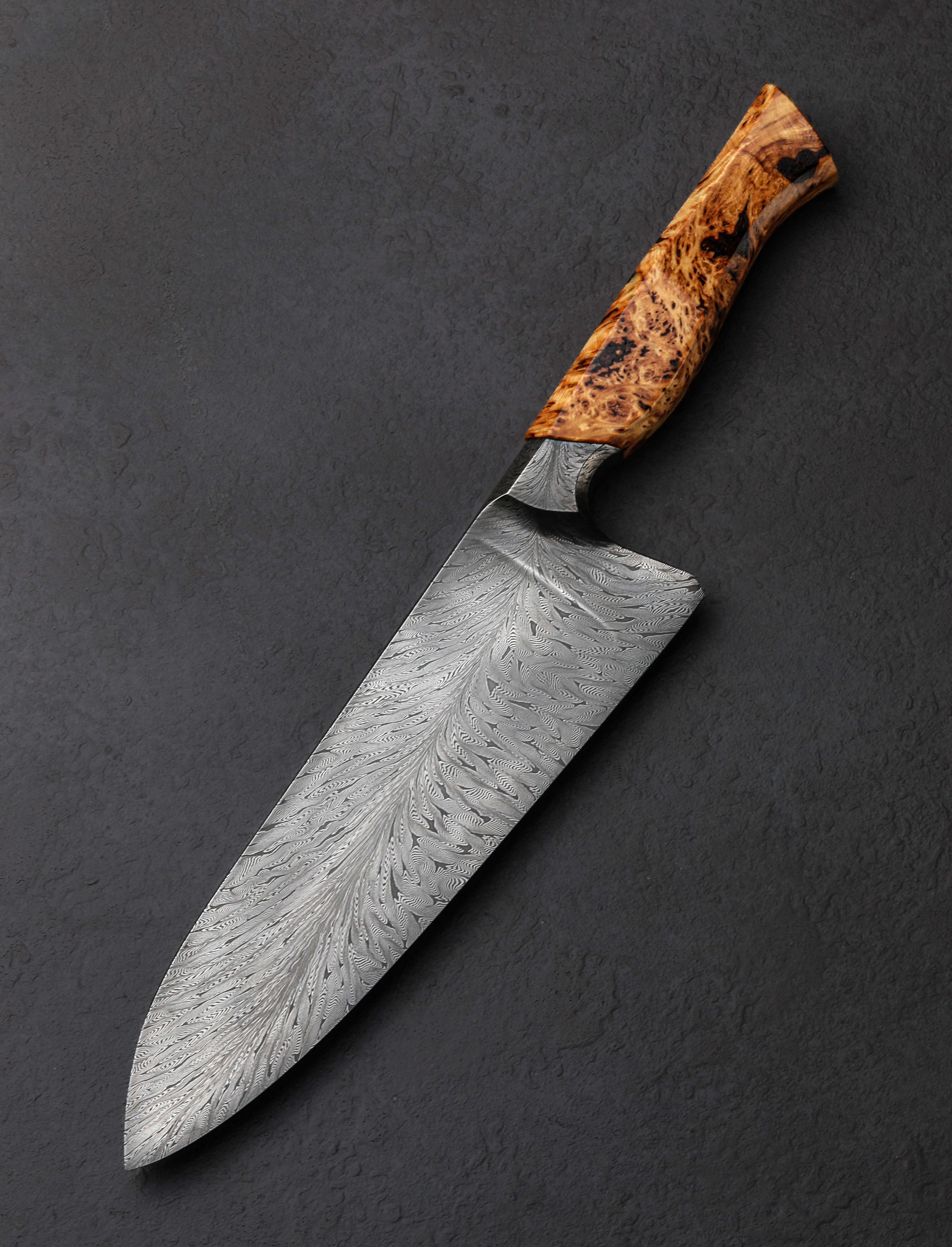 Jeroen Knippenberg - Netherlands Chef & Gyuto Cedar Feather Gyuto 215mm