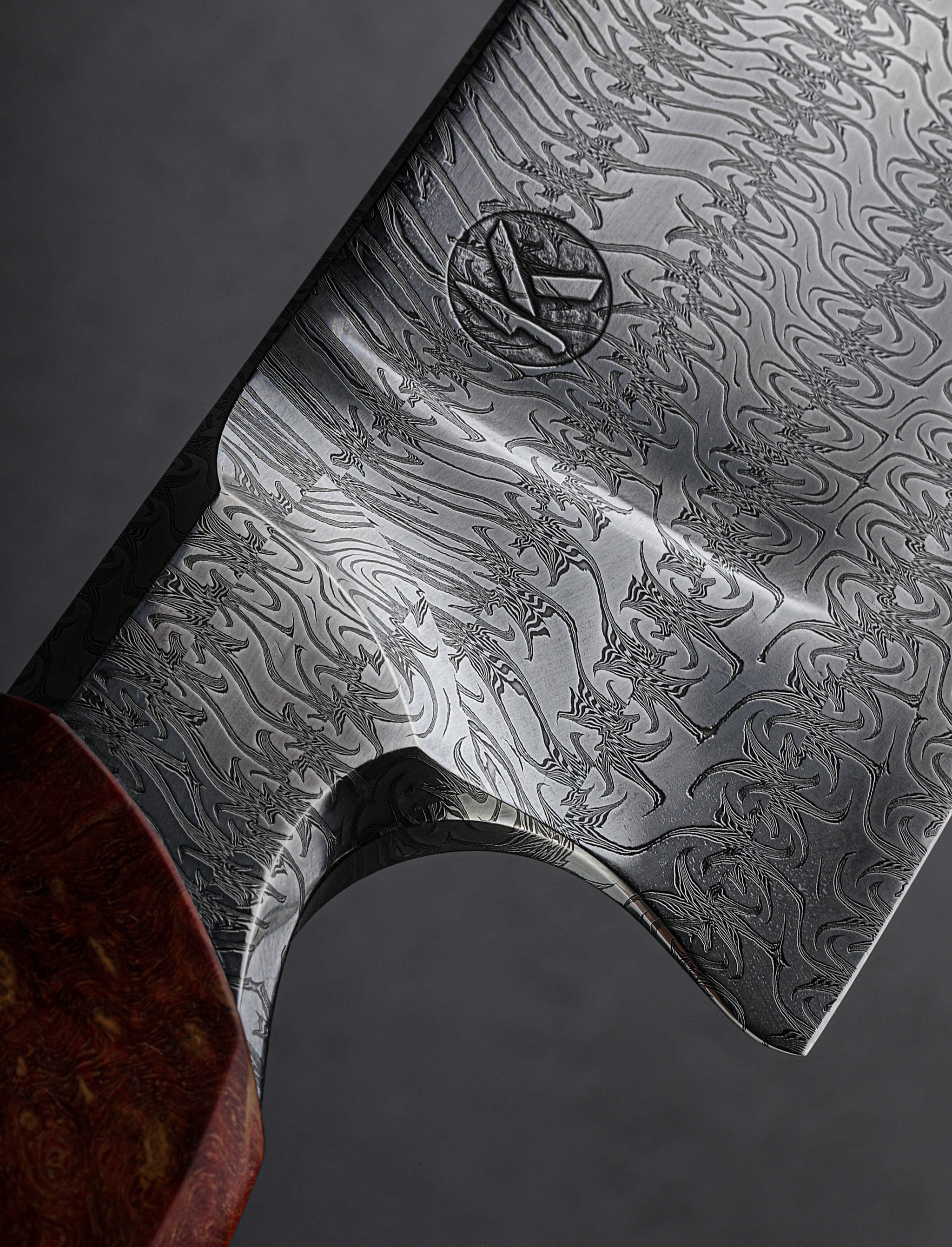 Jeroen Knippenberg - Netherlands Chef & Gyuto Red Shuriken Slicer 252mm
