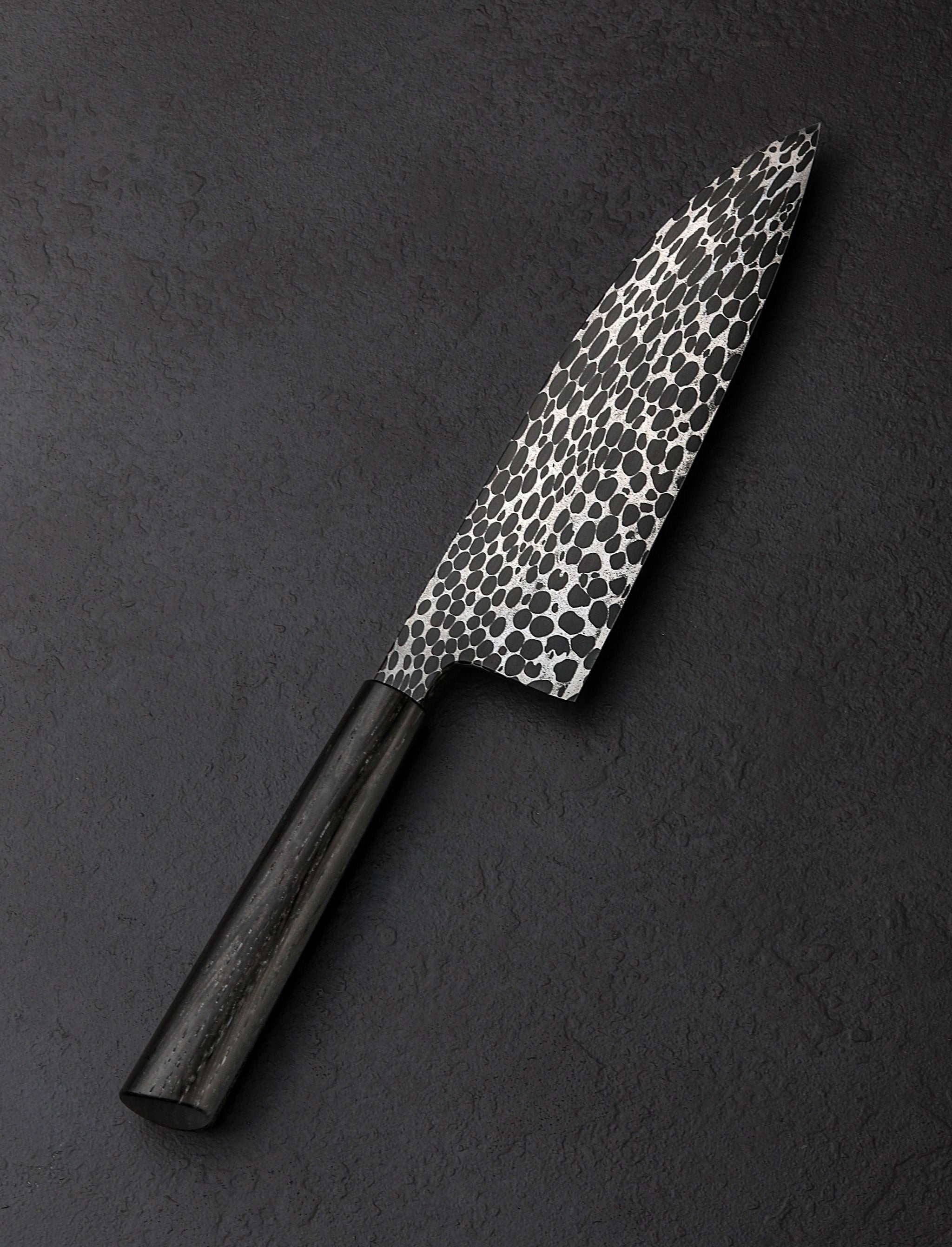 Joe Schrum - Missouri Chef & Gyuto Bog Oak Bearings Chef 179mm