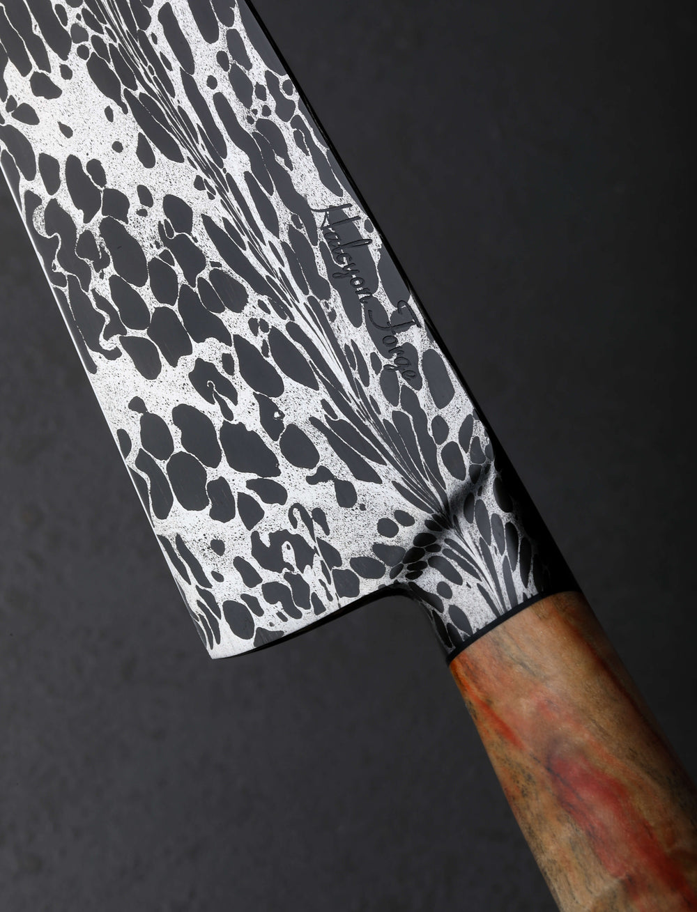 Joe Schrum - Missouri Chef & Gyuto Feathered Bearings Chef 215mm