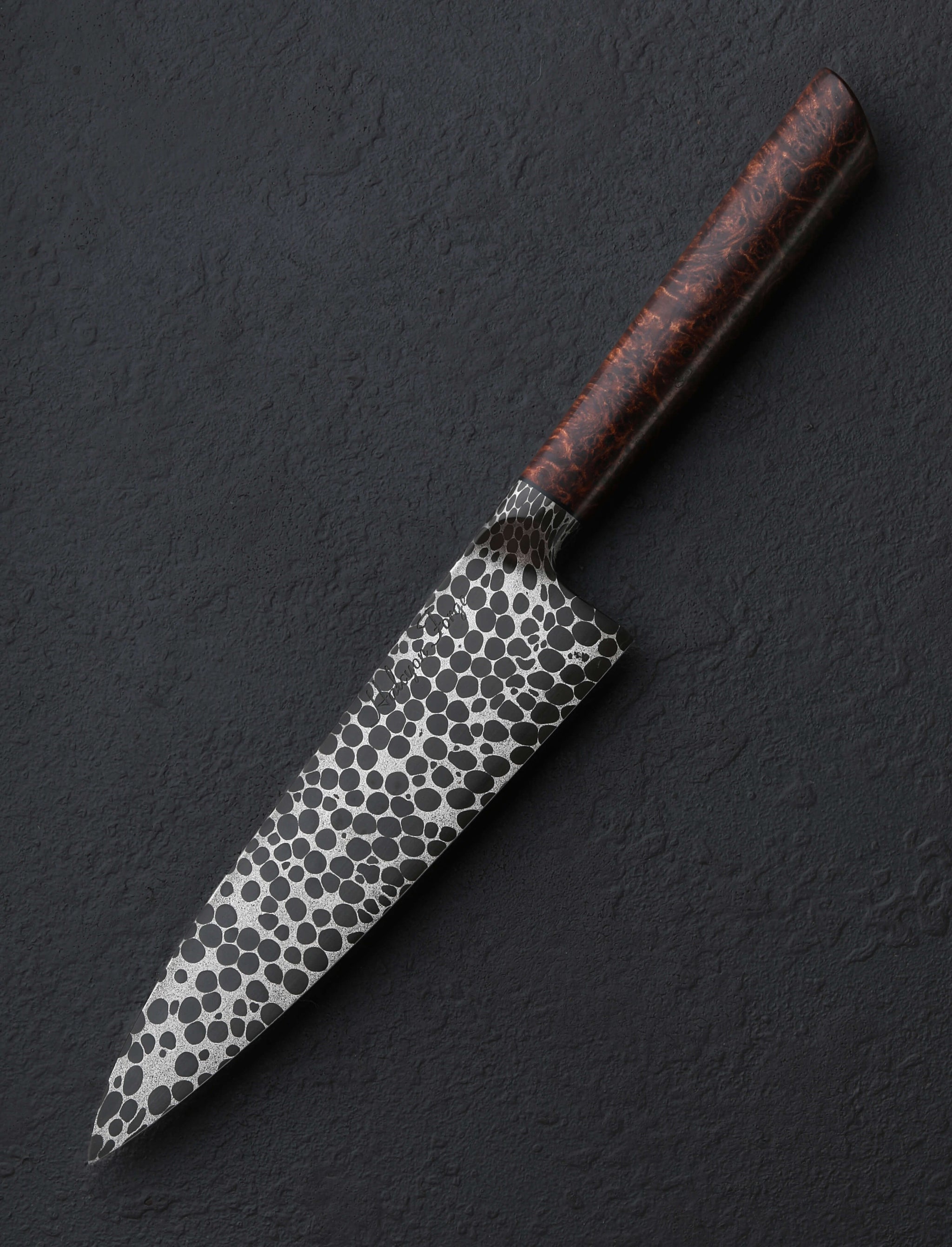 Joe Schrum - Missouri Chef & Gyuto Redwood Bearings Petty 162mm