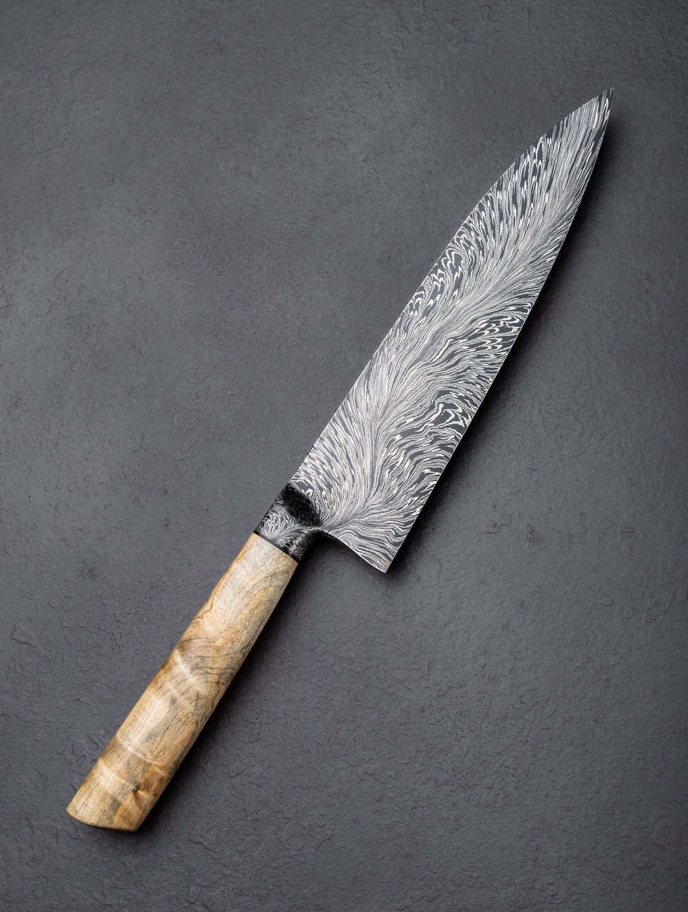 Joe Schrum - Missouri Chef & Gyuto River of Fire Gyuto 210mm