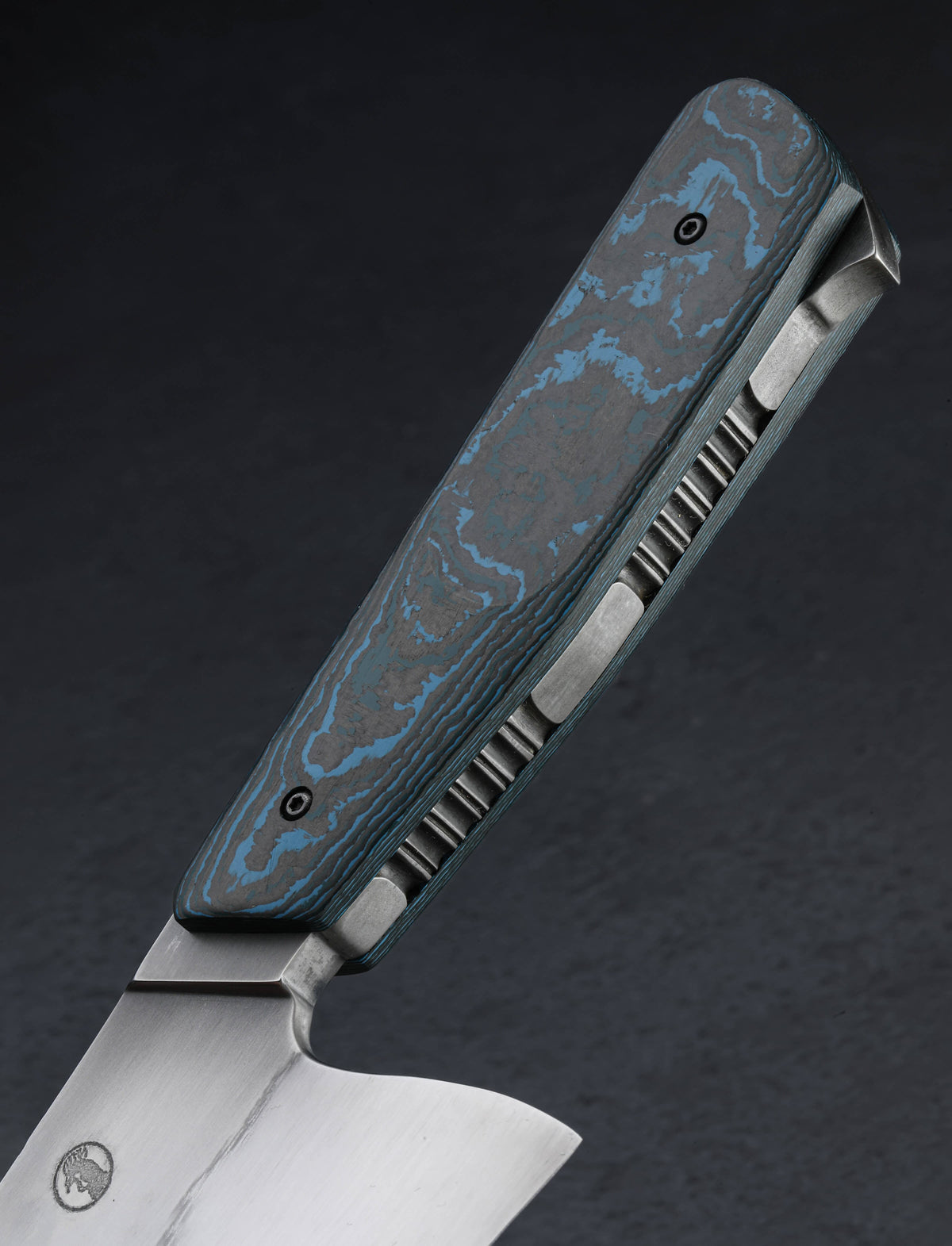 Joshua White - New Jersey Chef & Gyuto Arctic Storm Honyaki Chef 205mm