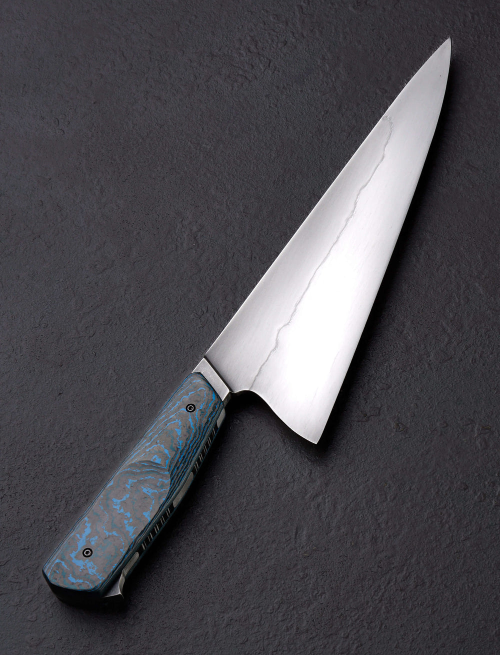Joshua White - New Jersey Chef & Gyuto Arctic Storm Honyaki Chef 205mm