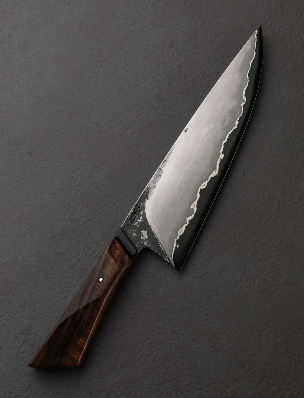 Korben Bloomfield - United Kingdom Chef & Gyuto Silver Shoreline Chef 218mm