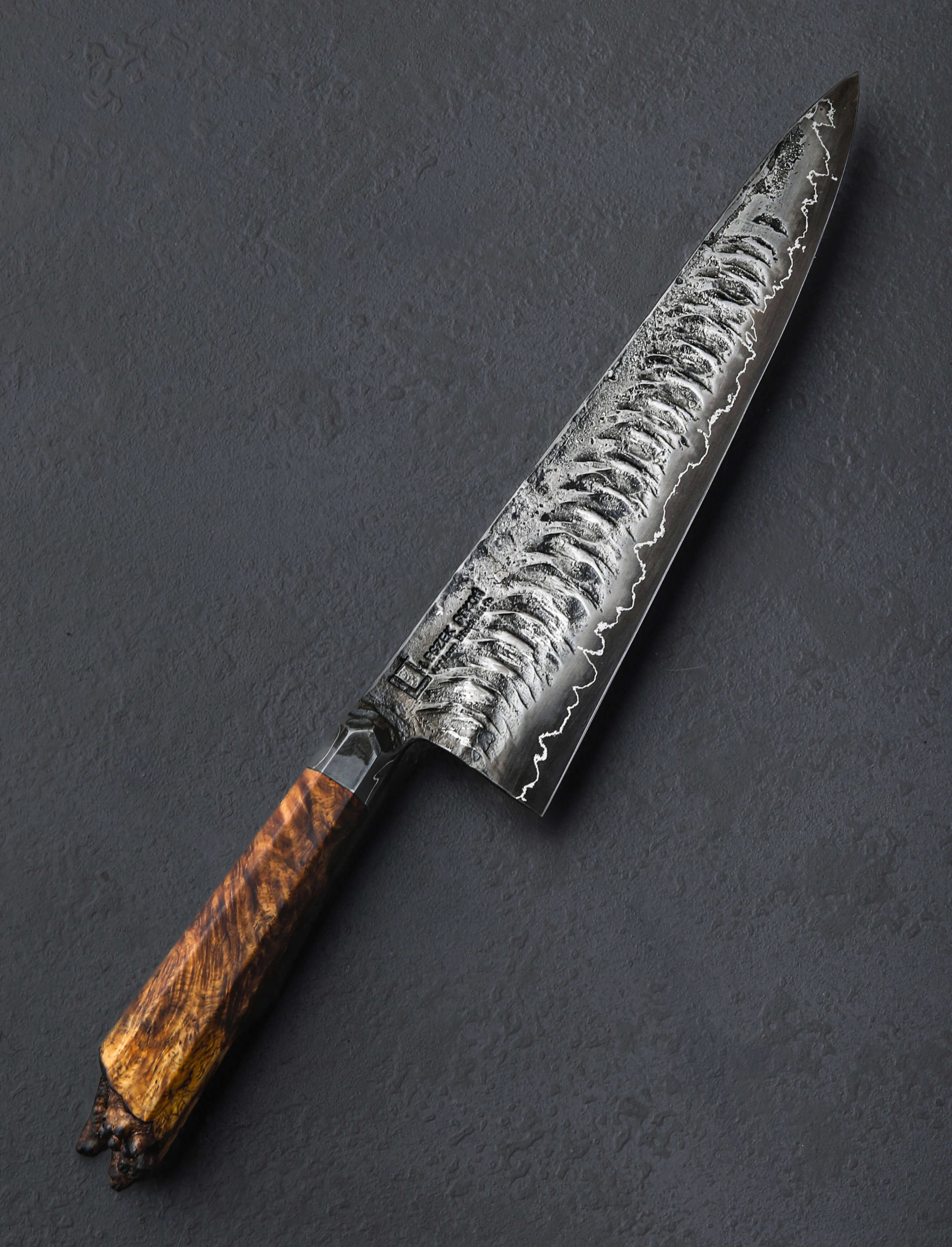 Leszek Sikon - England Chef & Gyuto Wave-Forged Compound Gyuto 238mm