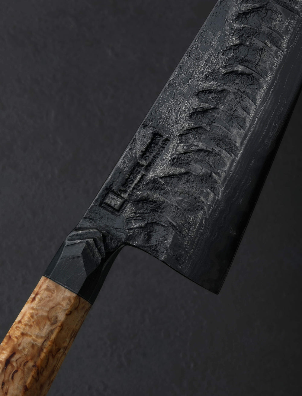 Leszek Sikon - England Chef & Gyuto Wave-Forged Damascus Gyuto 285mm