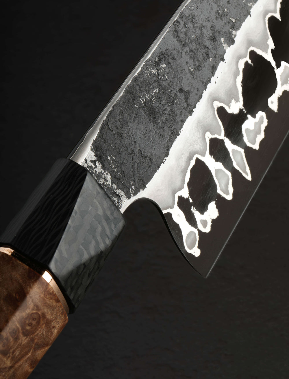 Lew Griffin - Ireland Chef & Gyuto Bronze Maple Chef 235mm