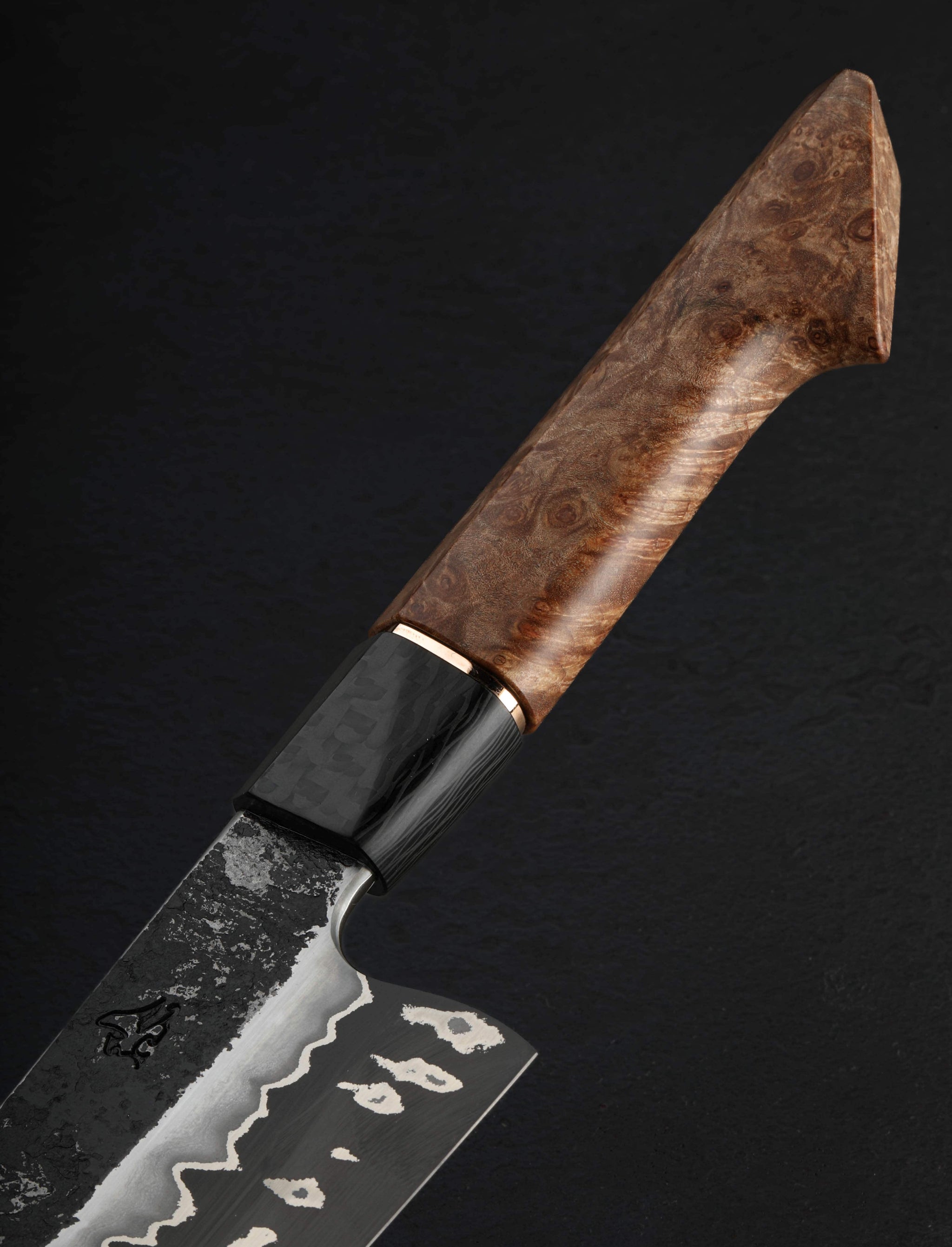 Lew Griffin - Ireland Chef & Gyuto Bronze Maple Chef 235mm