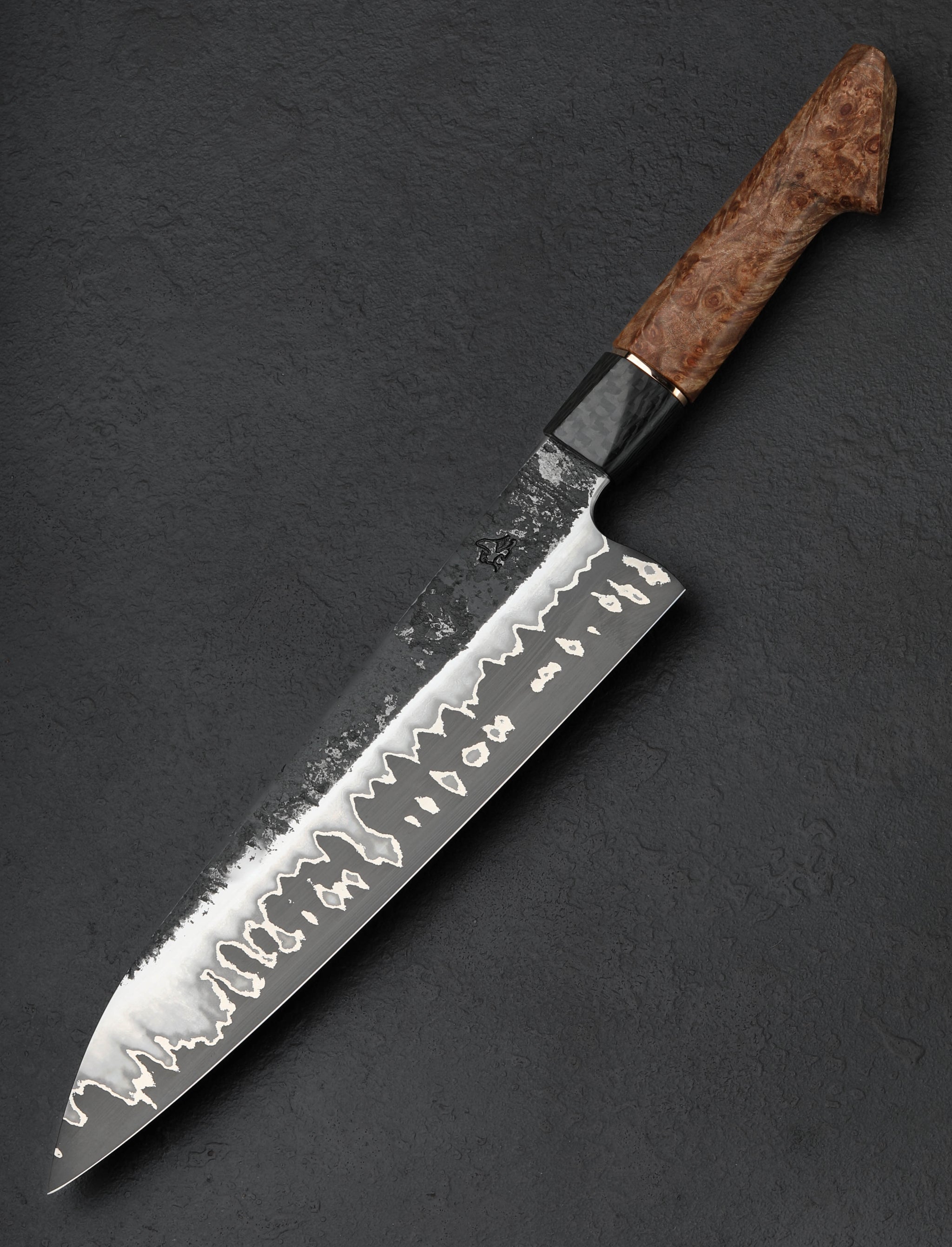 Lew Griffin - Ireland Chef & Gyuto Bronze Maple Chef 235mm
