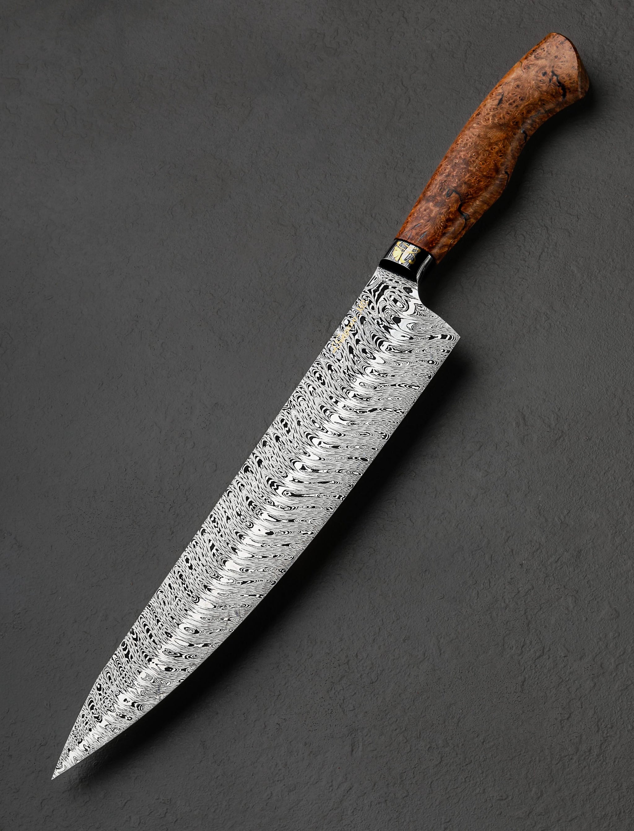 Luiz Gustavo Gonçalves - Brazil Chef & Gyuto Golden Ginko Chef 252mm