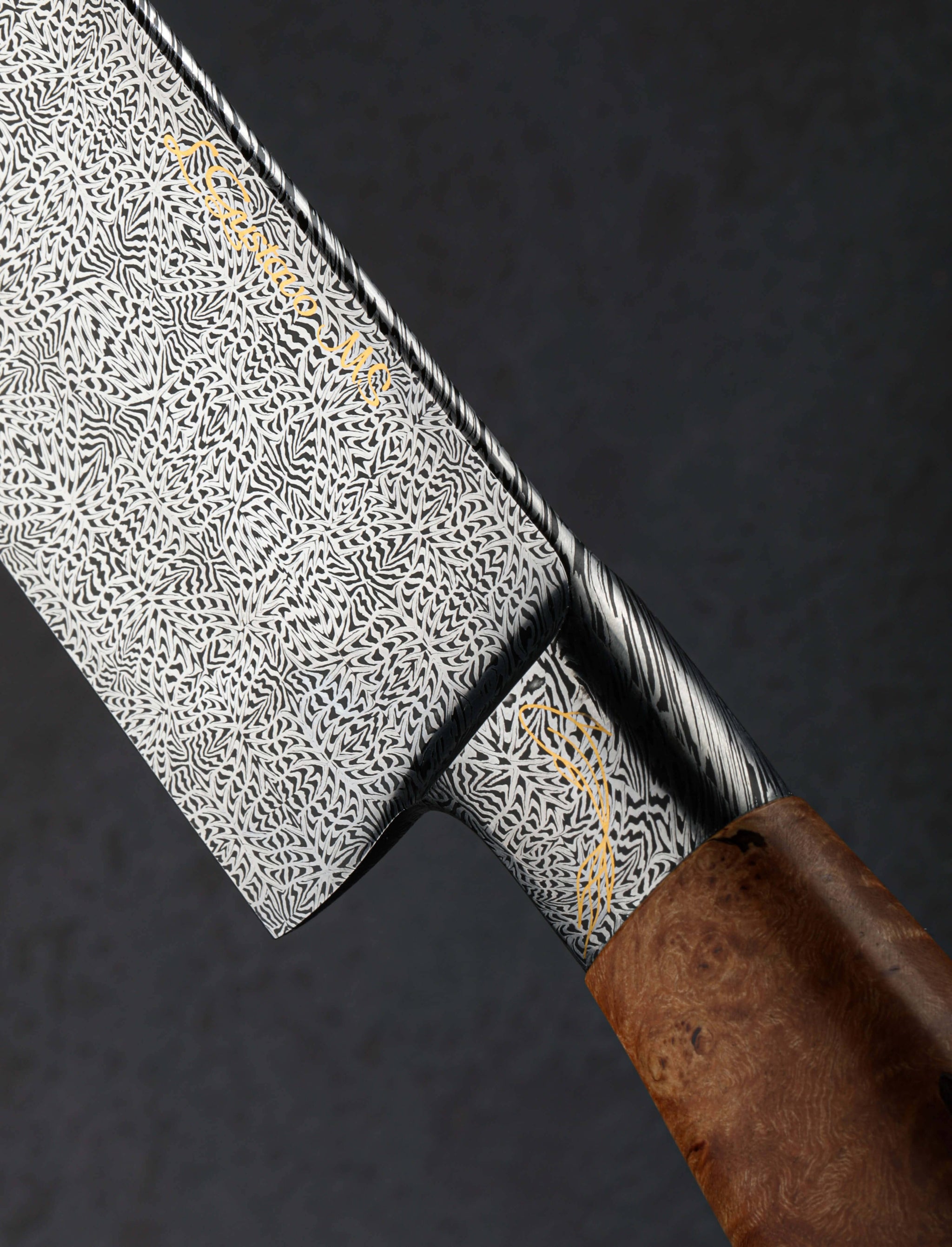 Luiz Gustavo Gonçalves - Brazil Chef & Gyuto Golden Koi Chef 216mm