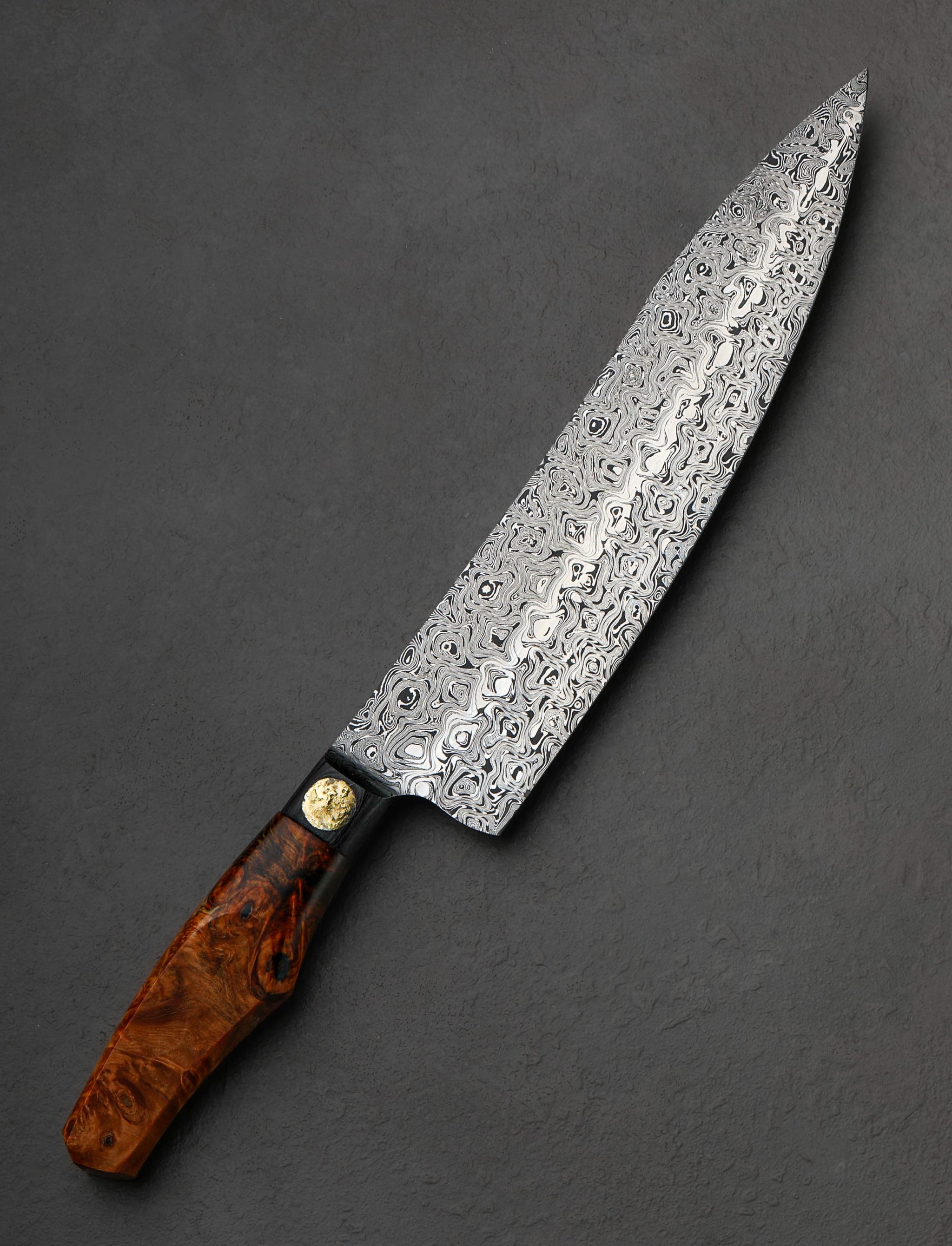 Luiz Gustavo Gonçalves - Brazil Chef & Gyuto Golden Moonlight Chef 240mm