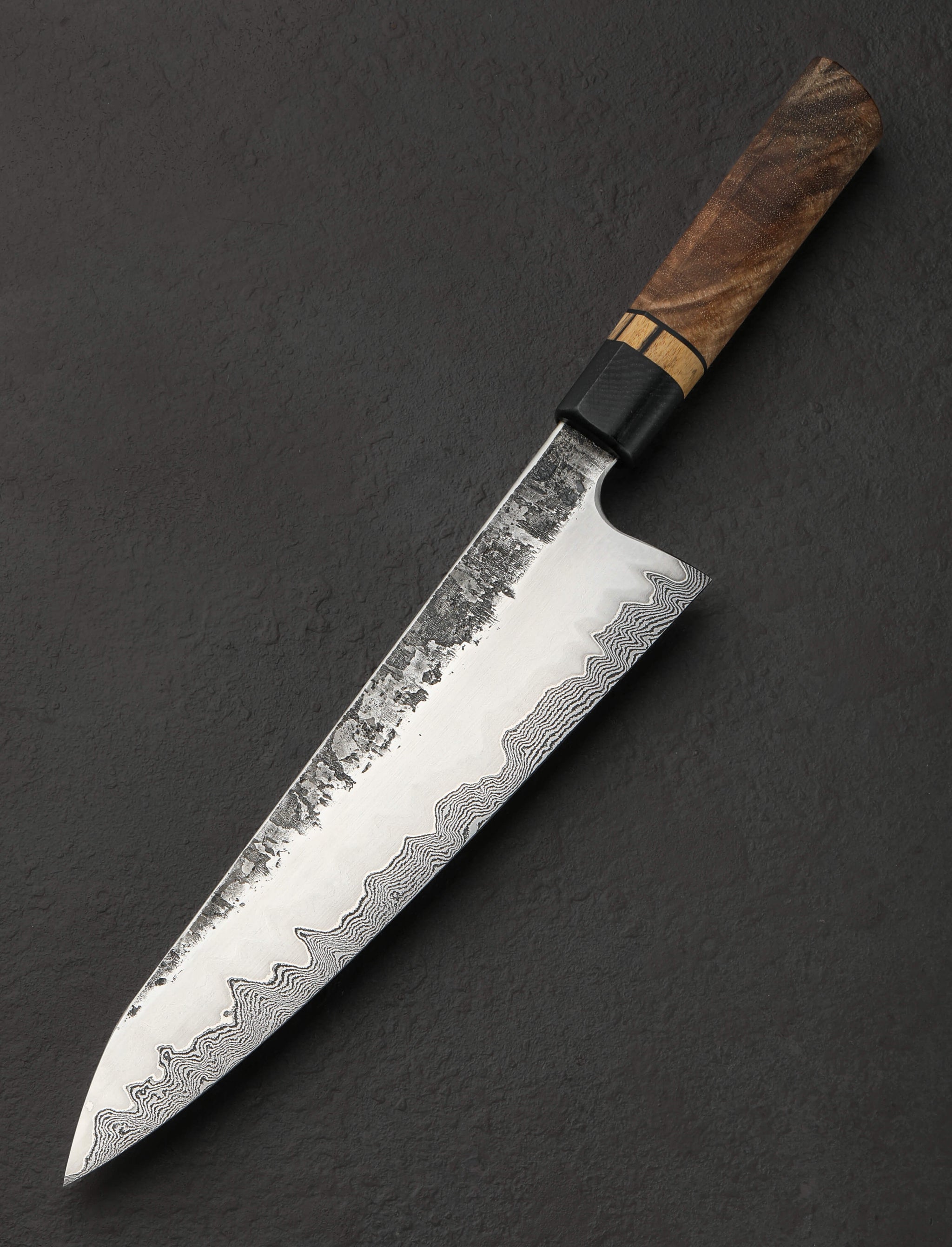 Martin Huber - Austria Chef & Gyuto 100-layer Walnut Gyuto 235mm