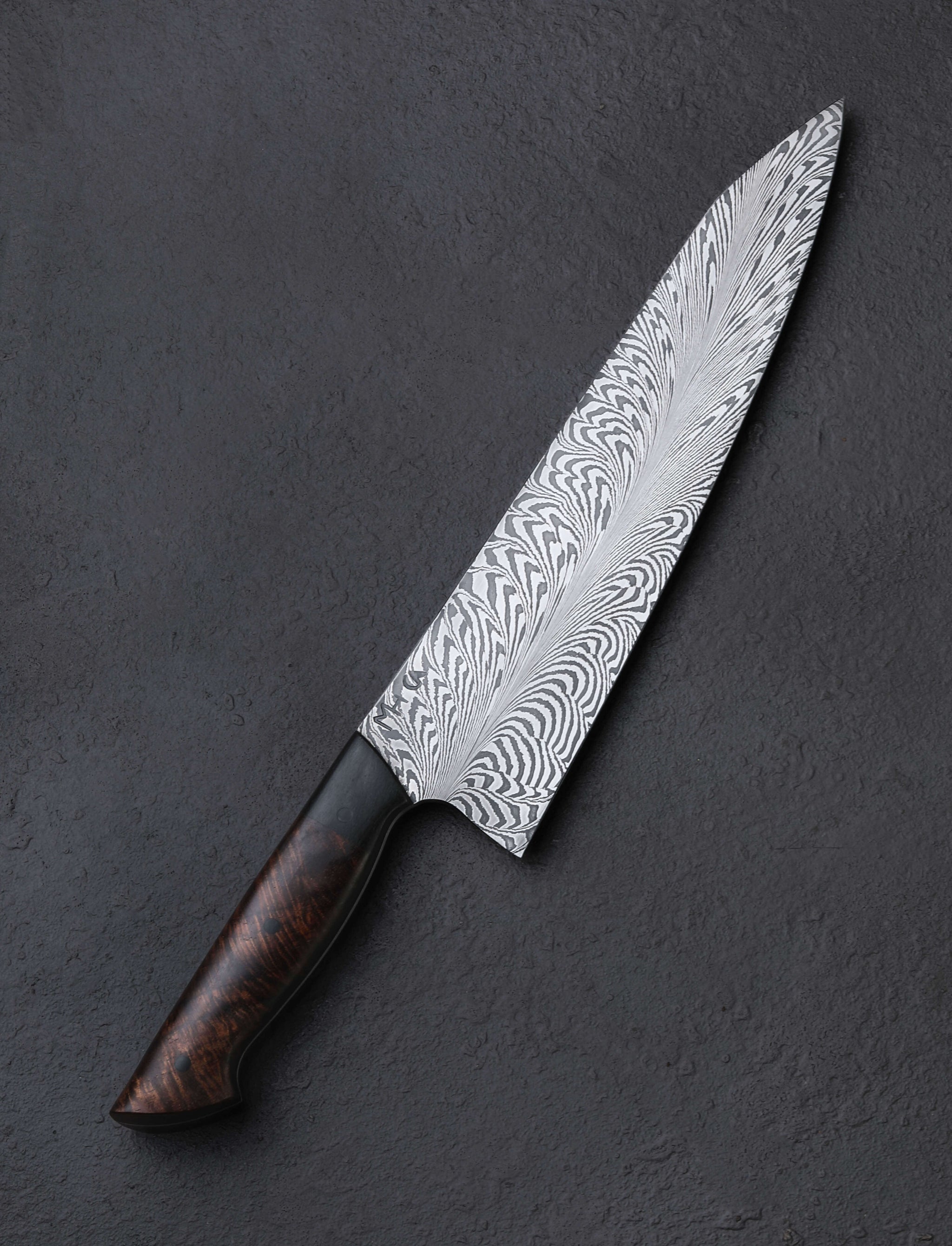 Martin Huber - Austria Chef & Gyuto 1440-Layer Feather Chef 230mm