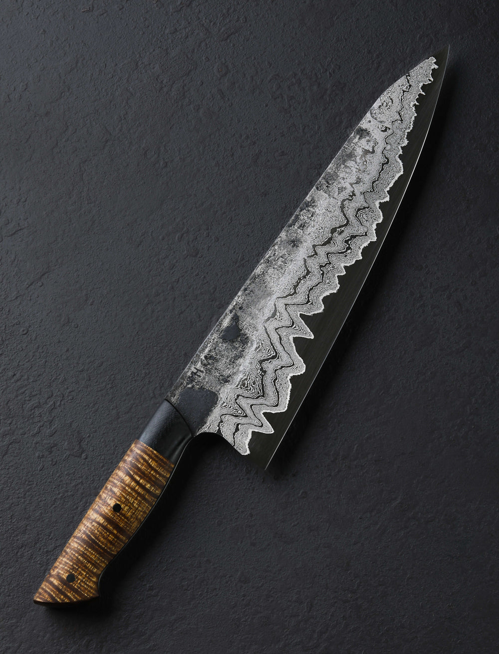 Martin Huber - Austria Chef & Gyuto Acacia Damascus Gyuto 234mm