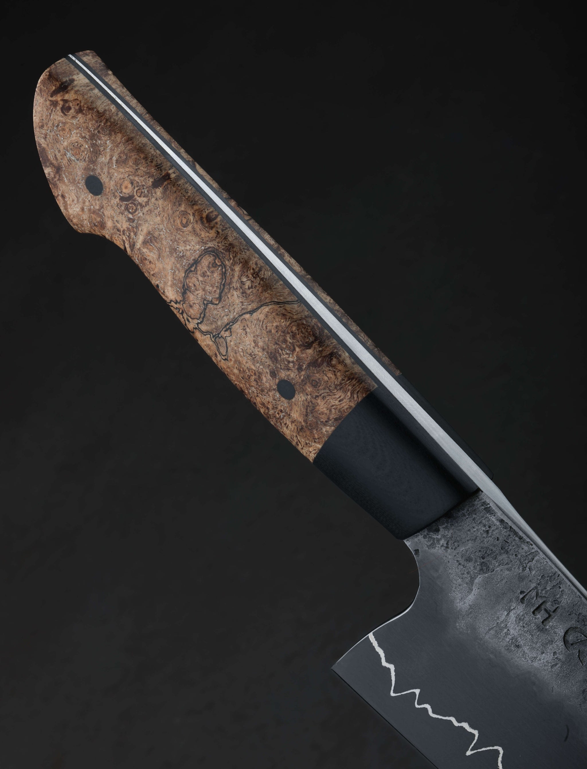 Martin Huber - Austria Chef & Gyuto Black Ash Silverline Chef 240mm