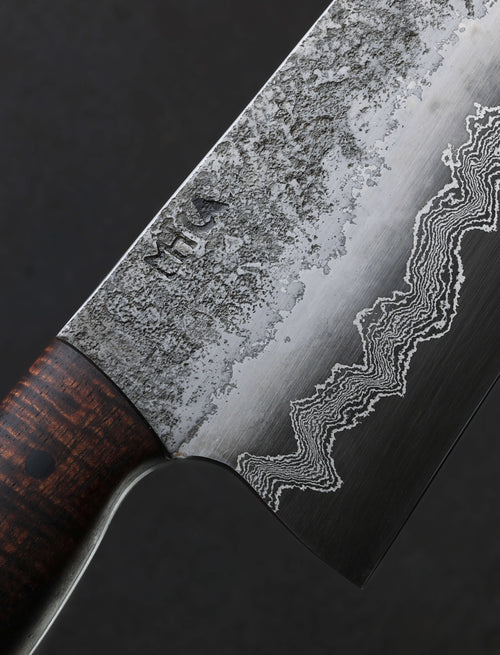 Martin Huber - Austria Chef & Gyuto Cascading Damascus Chef 248mm