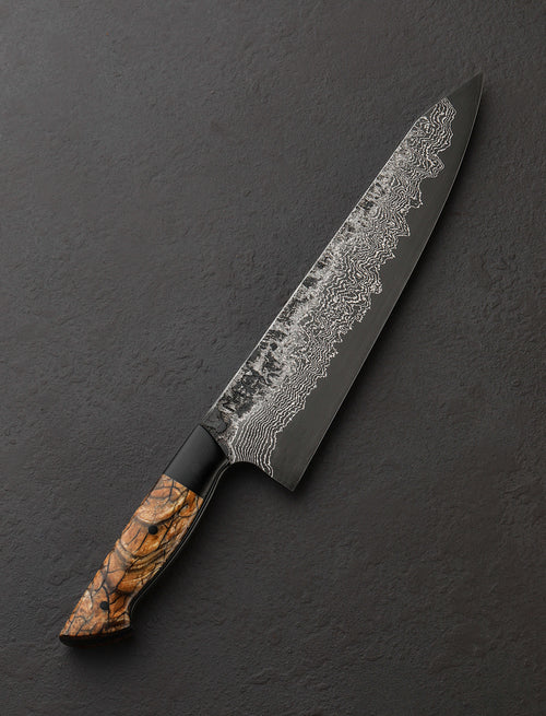 Martin Huber - Austria Chef & Gyuto Mammoth Nickel Chef 228mm