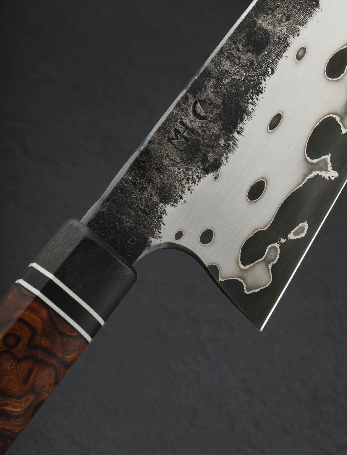 Martin Huber - Austria Chef & Gyuto Raindrop Ironwood Gyuto 230mm