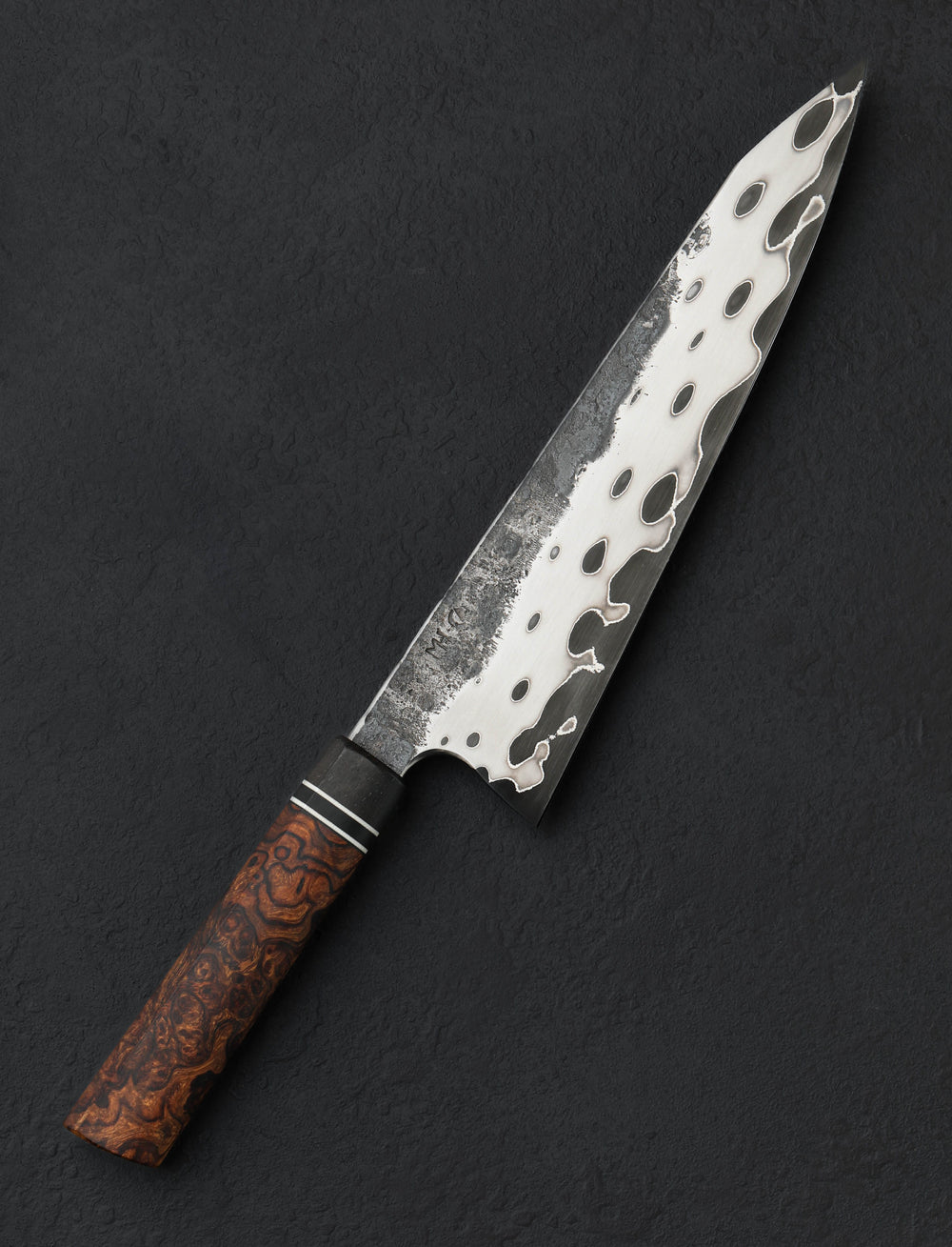 Martin Huber - Austria Chef & Gyuto Raindrop Ironwood Gyuto 230mm