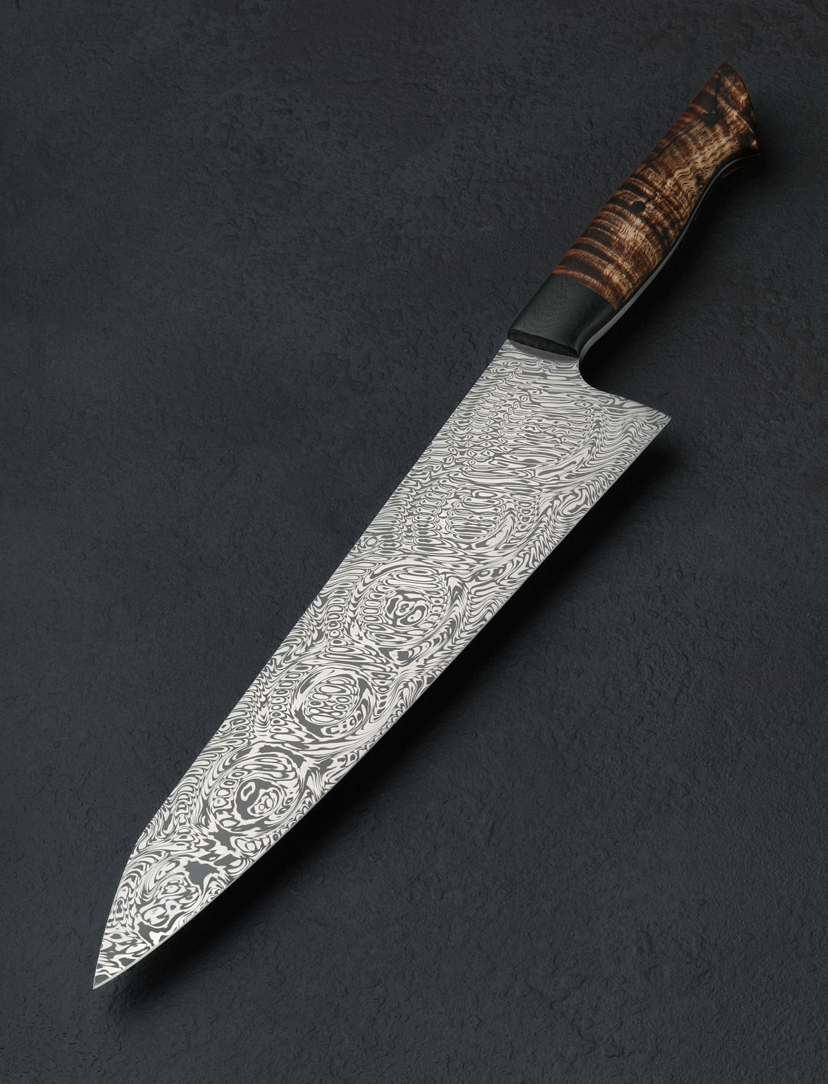 Martin Huber - Austria Chef & Gyuto Vortex Acacia Gyuto 238mm