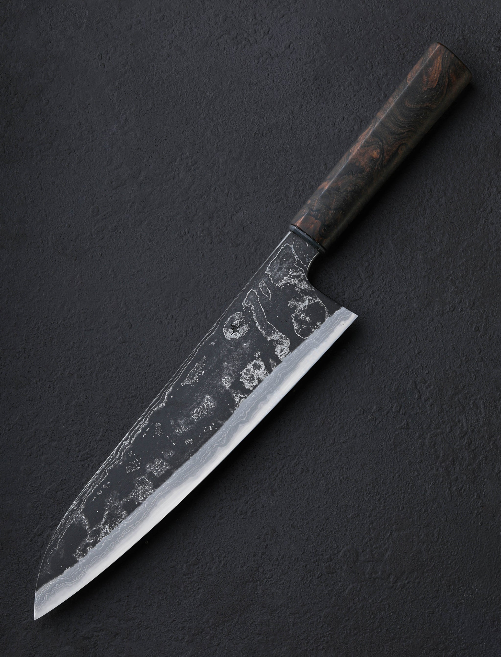 Milan Gravier - France Chef & Gyuto Mabre Noir Gyuto 240mm