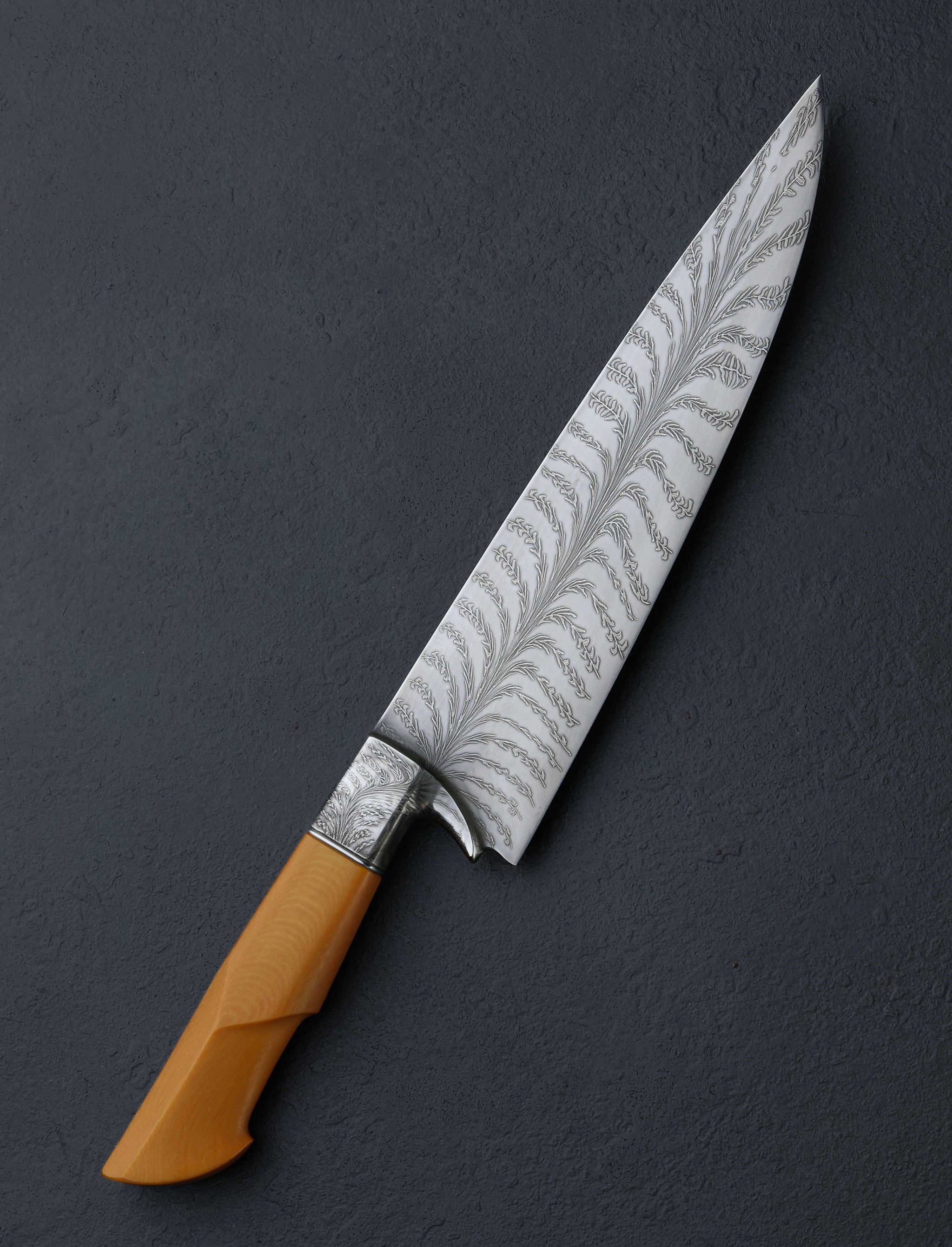 Nick Anderson - California Chef & Gyuto Elysian Fields Linen Chef 240mm