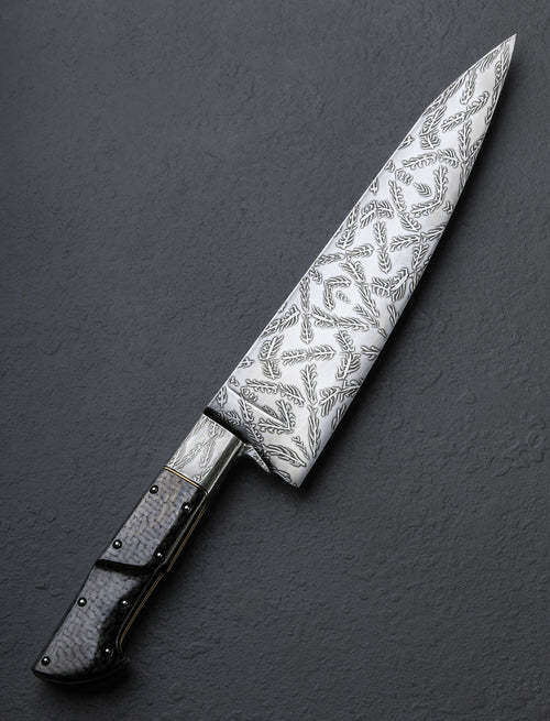 Nick Anderson - California Chef & Gyuto Full Dress Arboreal Chef 230mm