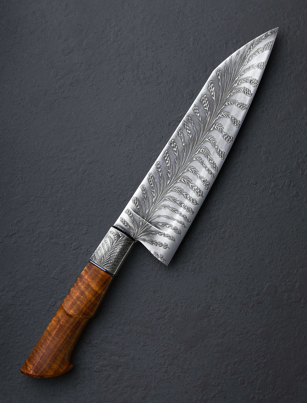 Nick Anderson - California Chef & Gyuto Koa Arboreal Feathered Chef 208mm