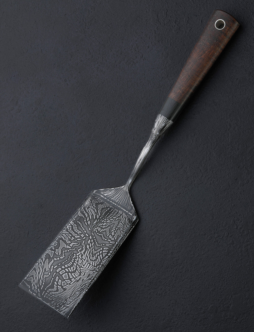 Nick Anger - Vermont Chef & Gyuto Anger Damascus Chef Spatula