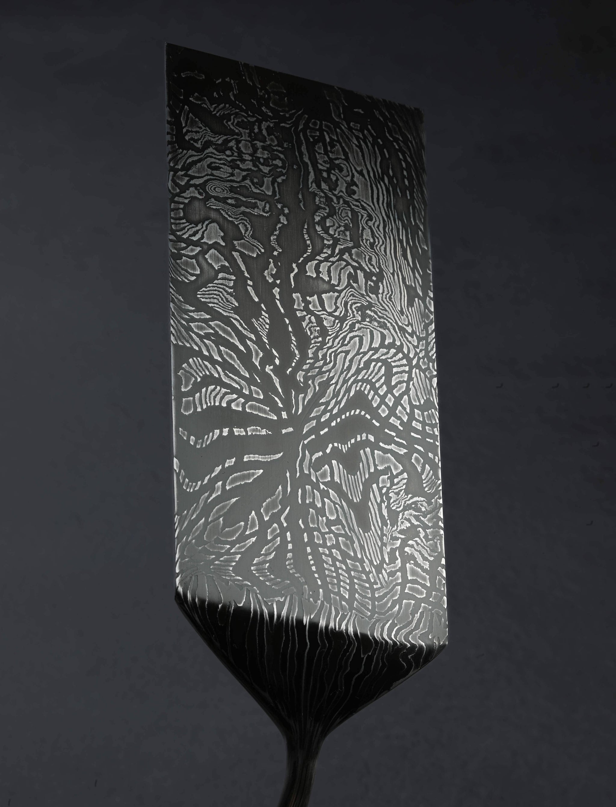 Nick Anger - Vermont Chef & Gyuto Anger Damascus Chef Spatula