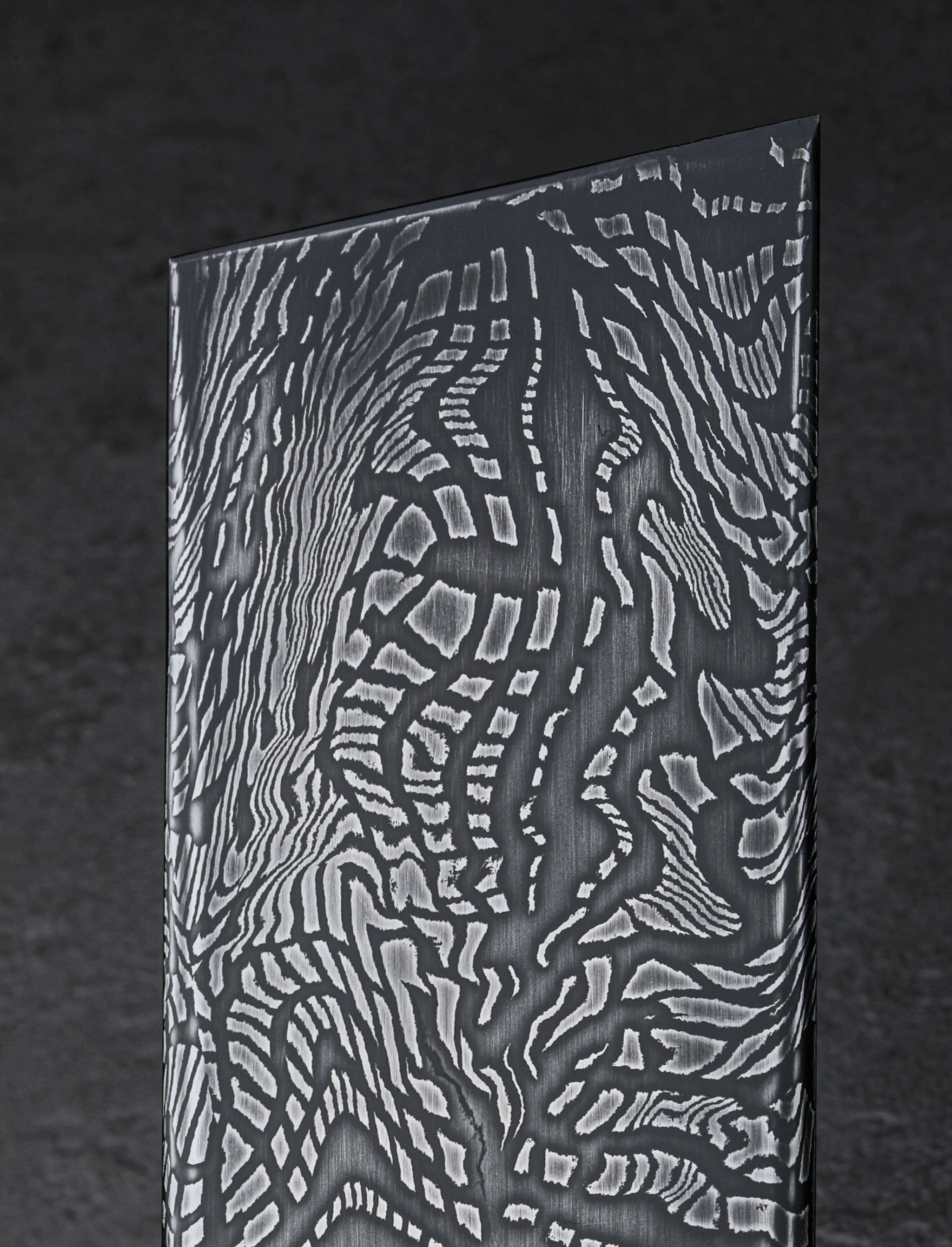 Nick Anger - Vermont Chef & Gyuto Anger Damascus Chef Spatula