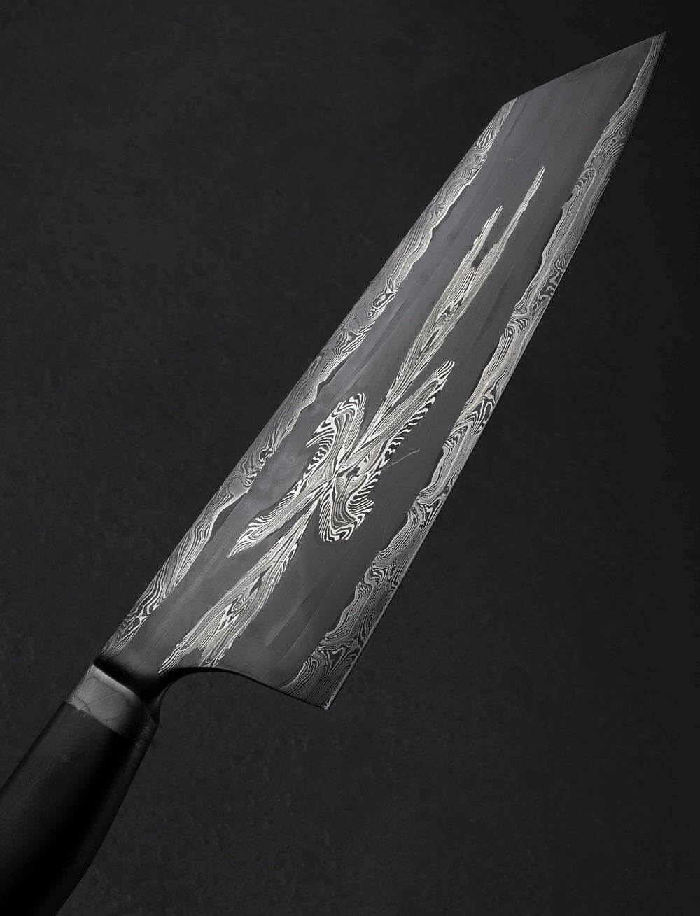 Nick Anger - Vermont Chef & Gyuto Anger Morrissey Damascus Chef 189mm