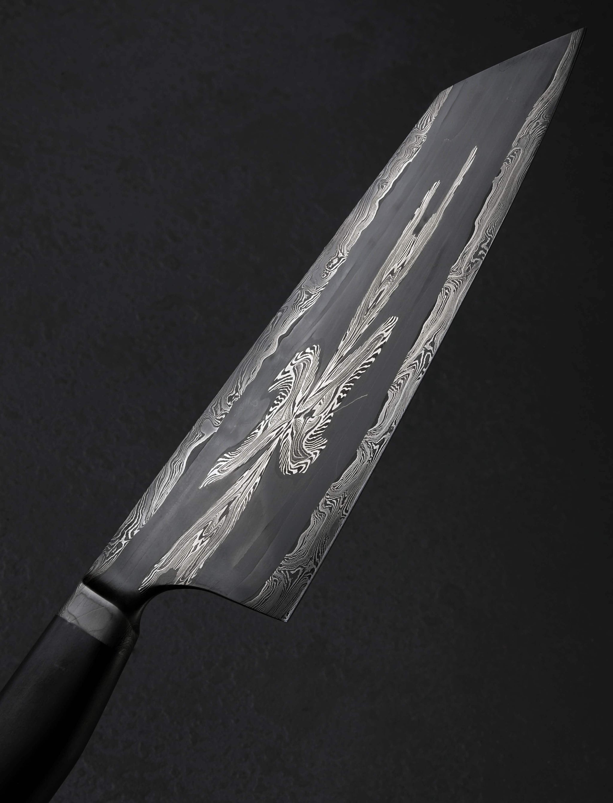 Nick Anger - Vermont Chef & Gyuto Anger Morrissey Damascus Chef 189mm