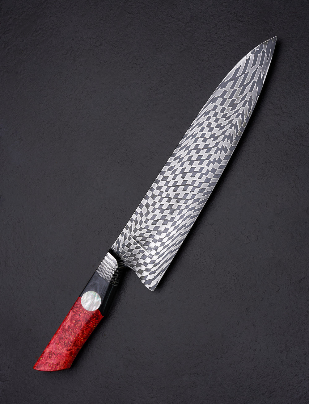 Nick Anger - Vermont Chef & Gyuto Shear Damascus Chef 276mm
