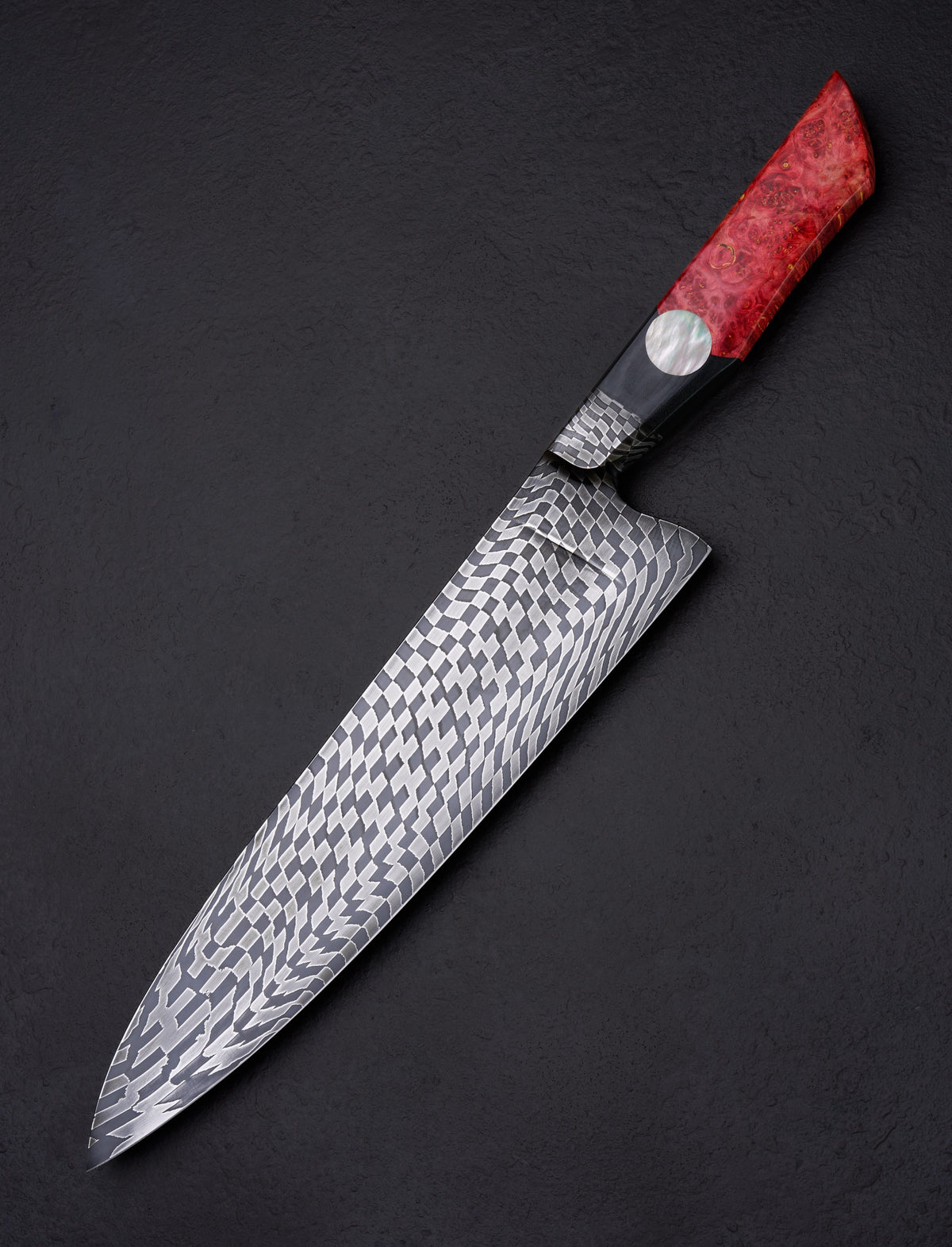 Nick Anger - Vermont Chef & Gyuto Shear Damascus Chef 276mm