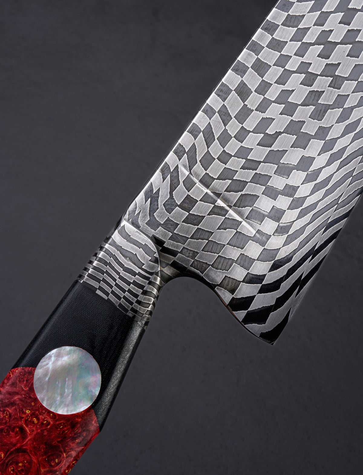 Nick Anger - Vermont Chef & Gyuto Shear Damascus Chef 276mm