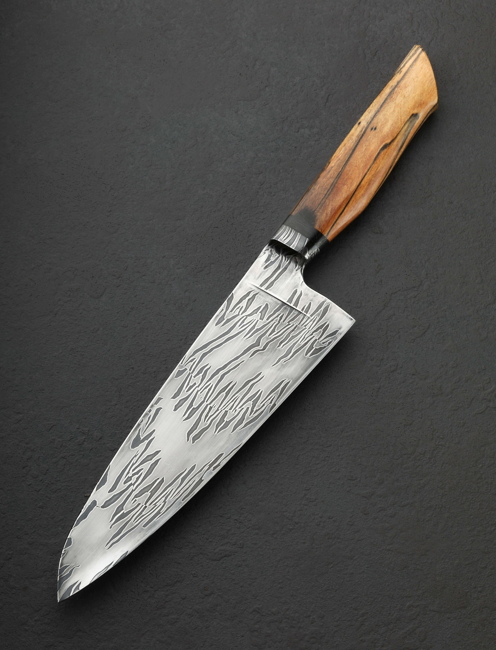 Nick Anger - Vermont Chef & Gyuto Twisted Slices Chef 212mm