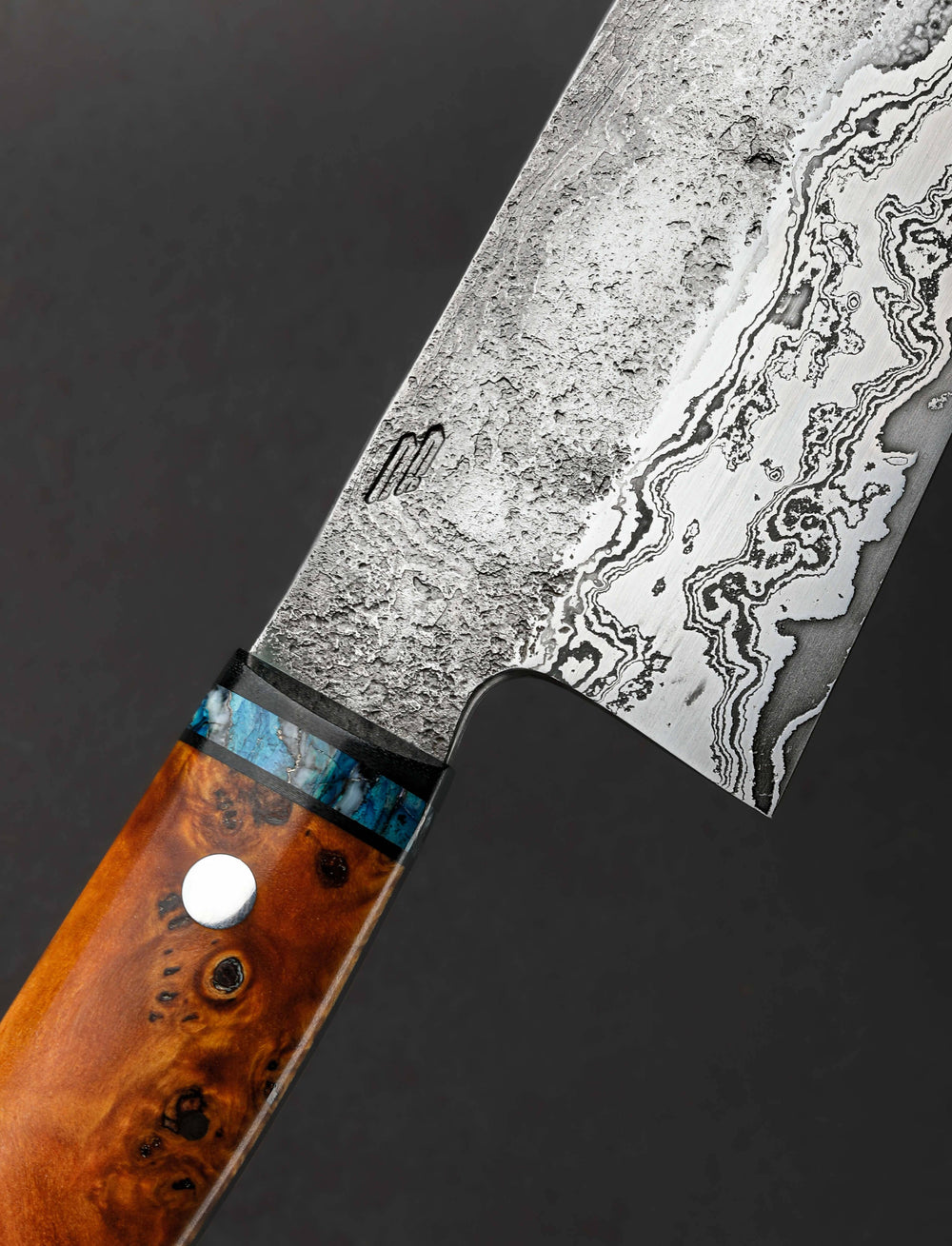 Nick Rossi - Maine Chef & Gyuto Blue Mammoth Chef 210mm